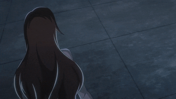 Nesta imagem Orihime se encontra lutando contra alguns Hollows, ela ativa seu poder para formar uma barreira